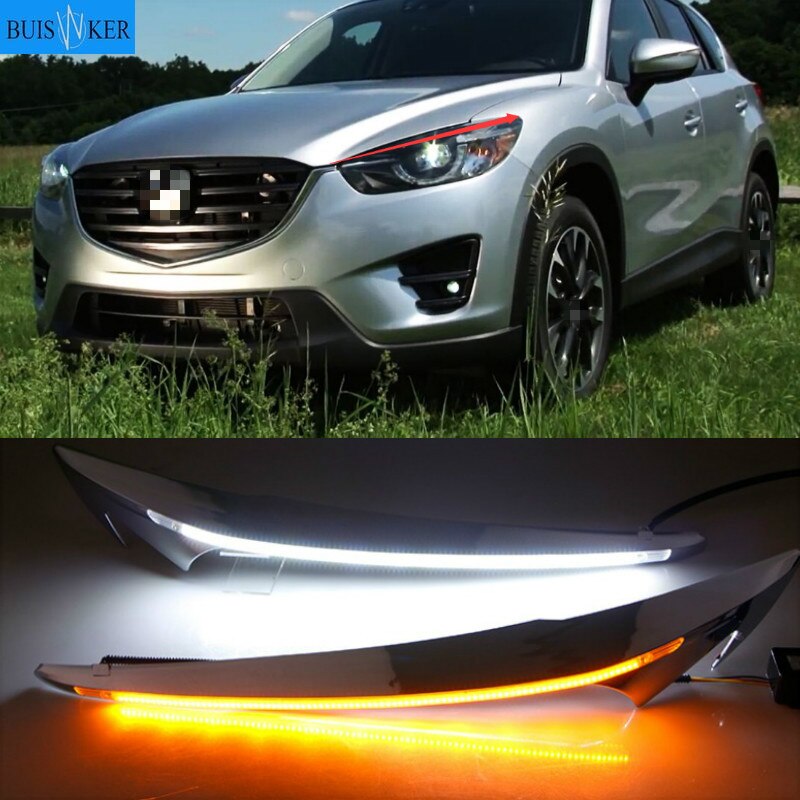 1  DRL For Mazda cx-5 cx5 2012 2013 2014 2015 2016 led ..